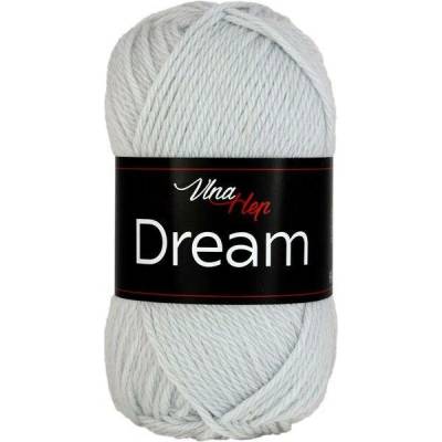 Vlna-Hep Příze Dream 6404 světle šedá