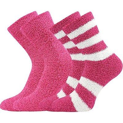 Boma ponožky Světlana 2 pár 1 pack magenta