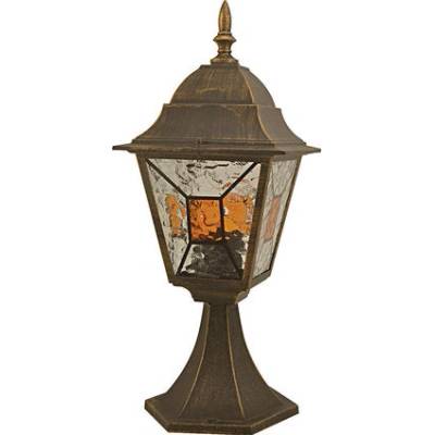 BE LIGHT! ГРАДИНСКИ ФЕНЕР СТОЯЩ 43cm ЗЛАТНА ПАТИНА e27 belight (3800231890336)