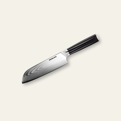 Seburo Santoku nůž SARADA Premium Damascus 175mm