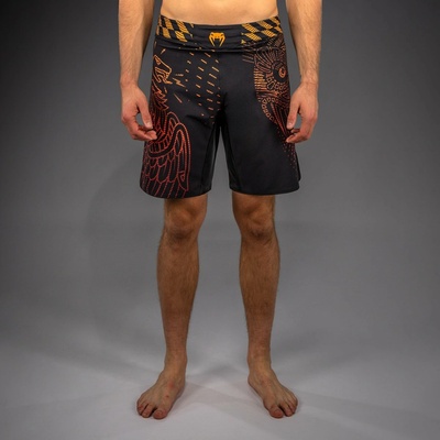 Venum Quetzal Fury Fightshorts Black/Fury Red/ Tangerine