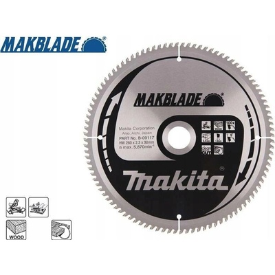 Makita Řezný kotouč MakBlade 260x30 100z B-32873