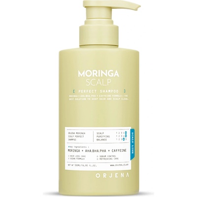 Orjena Moringa Scalp Perfect Shampoo Шампоан за коса унисекс 500ml