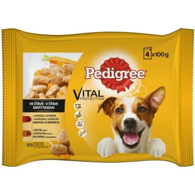 Pedigree masový výběr s mrkví ve šťávě 4 x 100 g