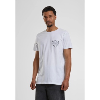 Mister Tee Тениска Burning Hearts Tee white XSUB-MT2010-00220 - Тъмносив, размер S
