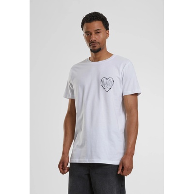 Mister Tee Тениска Burning Hearts Tee white XSUB-MT2010-00220 - Тъмносив, размер S
