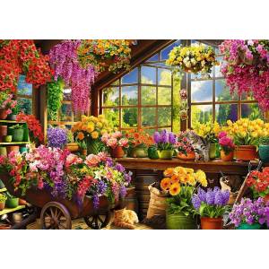 Trefl - Puzzle Premium Plus: Preparing for Spring - 1 000 piese