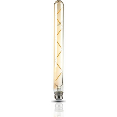 V-TAC LED žiarovka E27 T30 7W 2200K filament amber