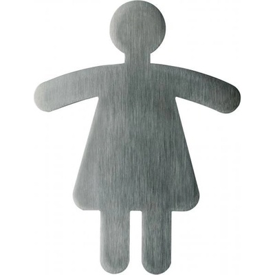 Piktogram WC dámy tvarované