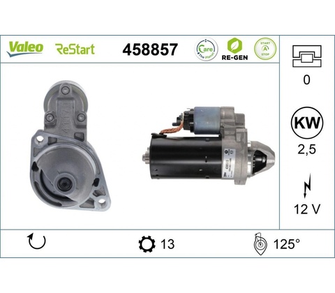 Startér VALEO 458857