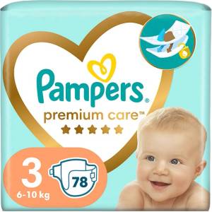 Pampers Памперси Pampers Premium Care 3 JP (6-10кг. ) - 78 броя