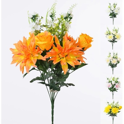 KYTICA RUŽA + DAHLIA MIX 6F 50cm