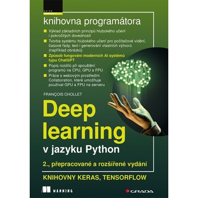 Deep learning v jazyku Python - 2., rozšířené vydání - François Chollet