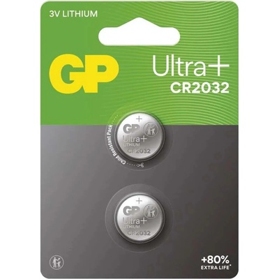 GP Ultra plus CR2032 2 ks B15323UP