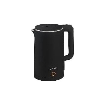 Lafe DoubleW, 1.8 L, 1800 W, Двойна стена, Cool touch, Воден филтър, Пластмаса/Стомана, Черен, Електрическа кана (LAFCZA47467) (LAFCZA47467)