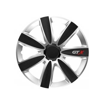 Versaco Тасове за джанти 14'' Versaco Carbon GTX - Black / Silver