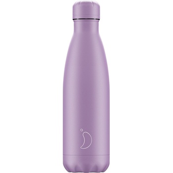 Chilly's Bottles Pastel Термос бутилка 500 мл, лилава (B500PAAPL)