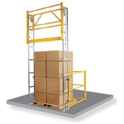 Otočná paletová branka na rampy Vario 30 – pro palety 2000×2000×1400 mm, vnější š.2400 mm