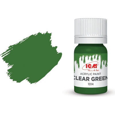 ICM Farba Clear Green 12ml