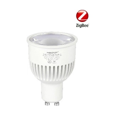 Mi-Light ZigBee žárovka RGB+CCT 6W GU10 550lm ZigBee