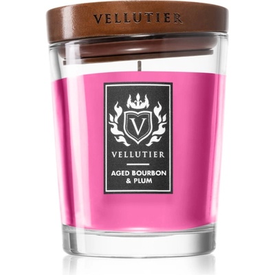 Vellutier Aged Bourbon & Plum ароматна свещ 225 гр