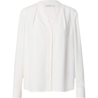 Calvin Klein Блуза бяло, размер 44