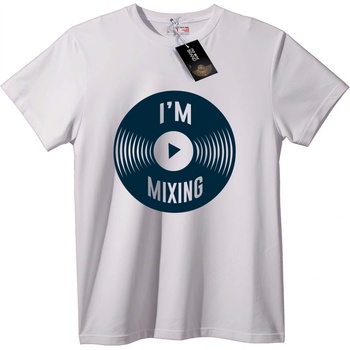 NOONEBRAND Тениска Правя Музикален Микс - 2XL, White