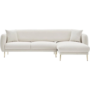 Hanah Home Бял ъглов диван (десен ъгъл) Simena - Balcab Home (825BLC2832)