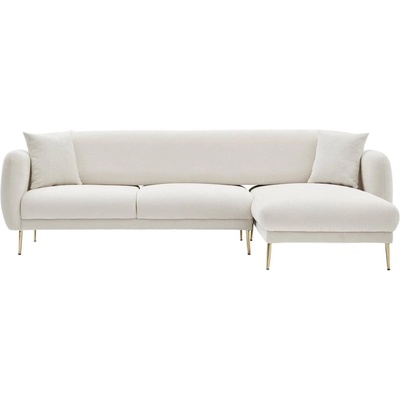 Hanah Home Бял ъглов диван (десен ъгъл) Simena - Balcab Home (825BLC2832)