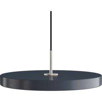 UMAGE Висяща лампа Asteria Plus със сребърен монтаж 43 см антрацитено-сива (2561C4172)