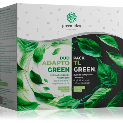 Green idea DUOPACK ADAPTO GREEN + TL GREEN 90 kapsůl