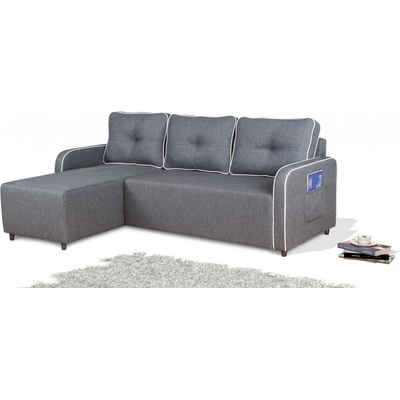 Rudi-an Ъглов диван Mini BM, с ракла, разтегателен