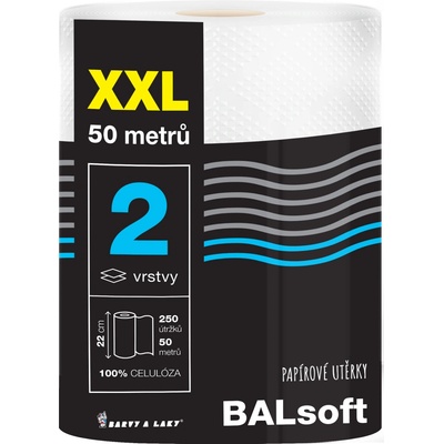 Balsoft XXL 2 vrstvy 50 m – Zboží Dáma