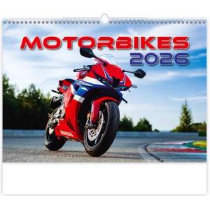 Dayliner Календар, стенен, DAYLINER, „Motorbikes DL7FA-H154 (DL7FA-H154)