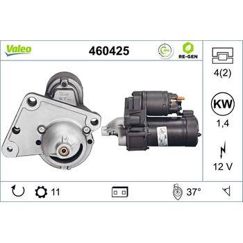 VALEO Štartér 460425