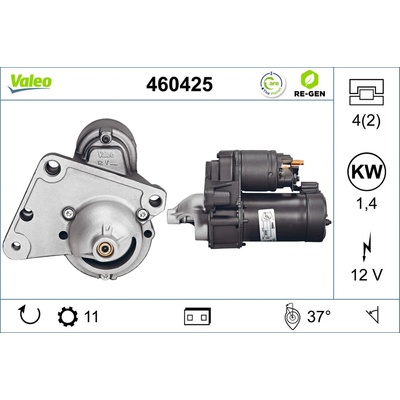 VALEO Štartér 460425