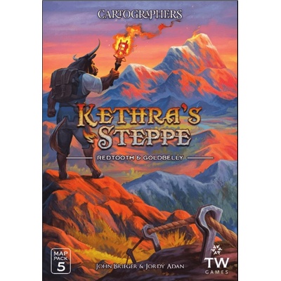 Thunderworks Games Cartographers Map Pack 5: Kethra's Steppe