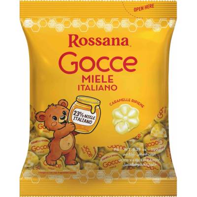 Sati Gocce Miele Italiano plněné drops bonbony 150 g