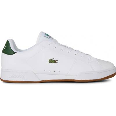 Lacoste Carnaby Cup Leather Sneakers - Wihte/Green/Gum