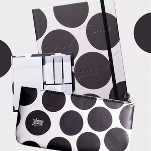 Victorias Journals Несесер + Тефтер А5 в комплект Polka Dots - Victorias Journals