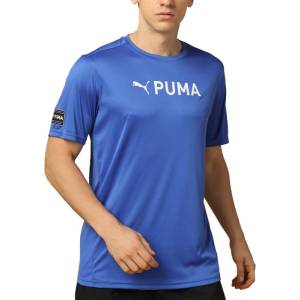 PUMA Fit Logo Tee Blue - magazinko
