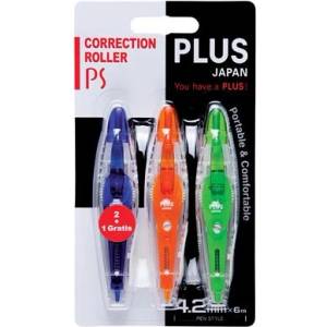 PLUS Corporation Ремонтен валяк, 4, 2 мм x 6 м, PLUS "PS", 3 различни цвята 43571 (43571)