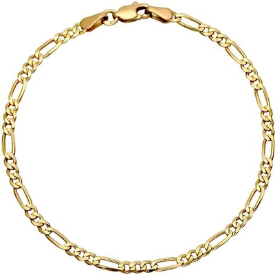 Zlaton Náramek žluté zlato figaro vel.24 3.2g 000650511246