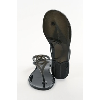 Karl Lagerfeld Джапанки Karl Lagerfeld JELLY THONG в черно с равна подметка KL80007A (KL80007A.V00)