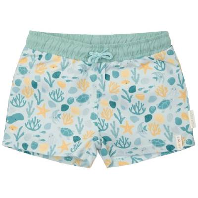 Бебешко долнище на бански Little Dutch - Seashells Sunny Yellow, 62/68 cm, 2-6 м (CL25038567)