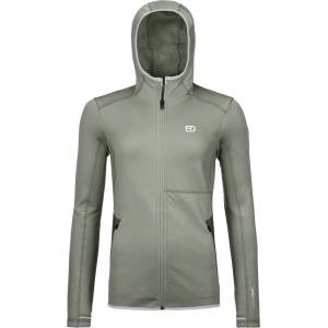 Ortovox Дамско вълнено яке Ortovox Women's Fleece Hoody Fleece jacket - Green Sage (105-3336-1712)