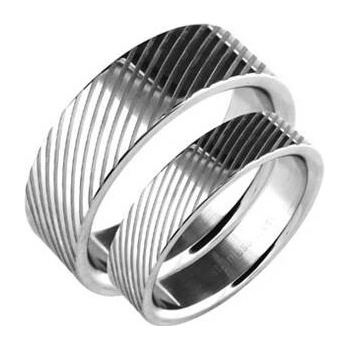 Šperky4U Pánský ocelový prsten OPR1384