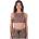 Hurley Max Leopard High Neck 2 Way bikini top - Brown (Brown Sugar)