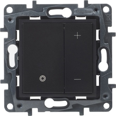 LEGRAND Stmívač NILOÉ STEP 863553 tlačítko 400W černá 863553