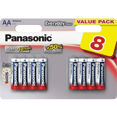 PANASONIC Everyday Power AA 8ks LR6EPS/8BW